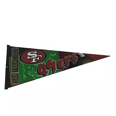 Vintage San Francisco 49ers 1996 Pennant NFL Football California Vtg • $19.97