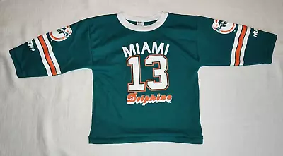 NICE Vintage Hutch Miami Dolphins Dan Marino Kids Football Jersey Youth Small S • $19.99