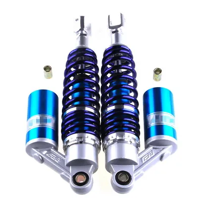 Pair Universal 340mm 13.39  Motorcycle Air Shock Absorber Gas Suspension U-type • $116.16