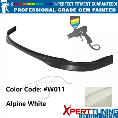 Fits 92-95 Honda Civic Sedan Type-R Painted #W011 Front Bumper Lip Spoiler PU • $226.87