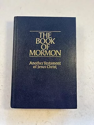 The Book Of Mormon Another Testament Of Jesus Christ 1981 Hardcover • $5.95