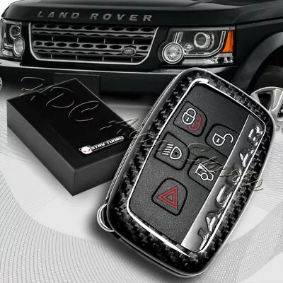 For Land Rover Range Rover Discovery Real Carbon Fiber Remote Key Shell Cover • $39.99