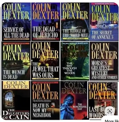 AUDIOBOOKS ~INSPECTOR MORSE By COLIN DEXTER COMPLETE 14 BOOKS ON USB FLASH DRIVE • $34