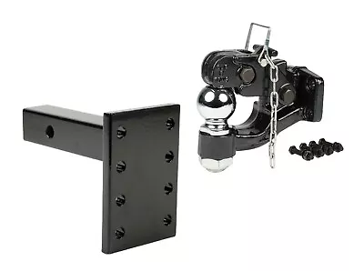 Mounting Plate W/ 8 Ton Pintle Hitch 2-5/16  Ball For Trailers • $99.99