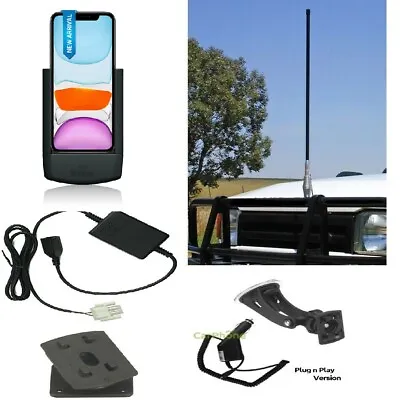 IPhone 11 / Pro  Car Cradle Inc 9db High Gain Antenna 11 11 Pro / Max Car- Kit • $499
