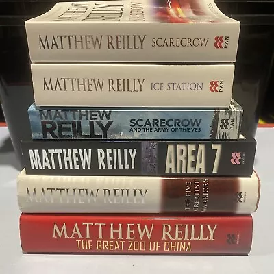 6 Lot Matthew Reilly-Scarecrow And The Army Of Thieves Ice Station Area 7+3 • $35.96