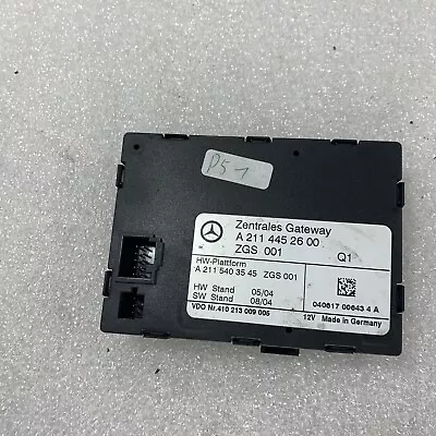 Mercedes CLS C219 CLS 500 Control Unit A2114452600 Central Gateway • £13.37