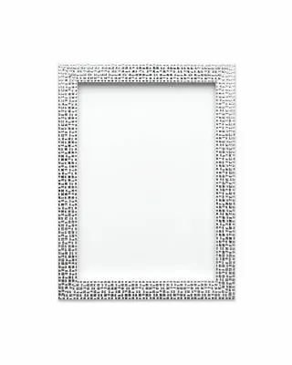 £5.51 • Buy Flat Bright Mirror Effect Mosaic Picture Photo Poster Frame A4 A3 Silver Black