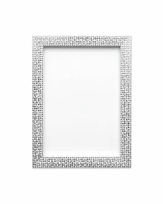 Flat Bright Mirror Effect Mosaic Picture Photo Poster Frame A4 A3 Silver Black • £30.74