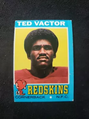 🏈1971 Topps #159 Ted Vactor🏈Low Grade🏈 • $1.49