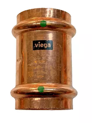 Viega 78067 Viega Propress Copper Coupling With Stop 1-1/2  X 1-1/2  • $17