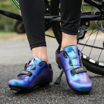 Road Cycling Shoes Outdoor Sports Bike SPD Shoes Ultralight Bicycle Boot NEW • $72.59