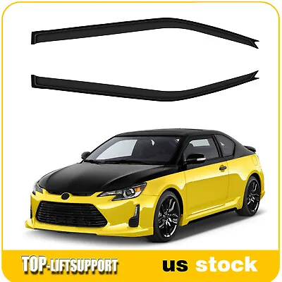 Fits 2011-2015 Scion TC Coupe 2-Door Wavy UV Window Visor Vent Shade Rain Guard • $24.69