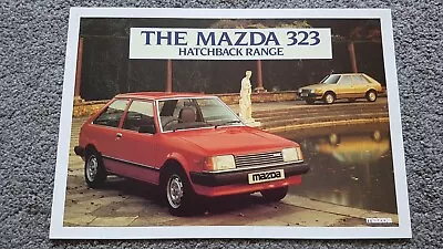 Mazda 323 Inc Gt Sales Brochure 1982 • $8.78