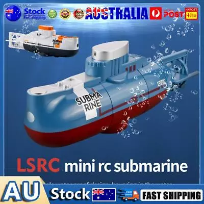 RC Submarine Ship Model 6 Channels Remote Control Diving Boat Electric Toy • $32.19