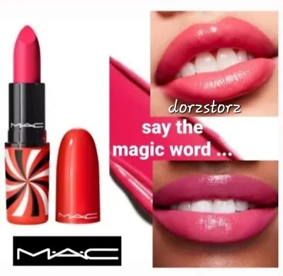 MAC Hypnotizing Holiday Collection Lipstick *SAY THE MAGIC WORD* / .05 Oz / NIB • $19.50