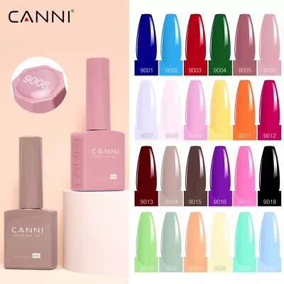 CANNI Hema Free Nail Gel Polish New Color Semi Permanent Classicial Gel 9ml • $8.69