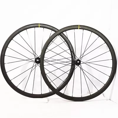 MAVIC COSMIC SL 32 DISC Shimano 11S/12S UST Tubeless Ready Carbon Wheelset • $1505.44