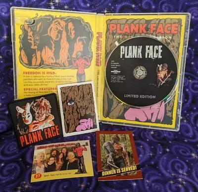 $50 • Buy Signed X2 Plank Face DVD Numbered Limited Edition & Patch With Trading Cards