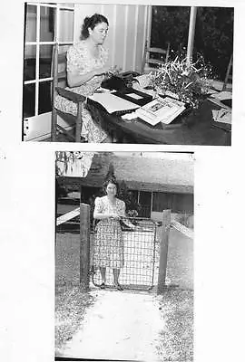 MARJORIE KINNAN RAWLINGS - Two 8 X 10 B&W Reprint Photos Author Of THE YEARLING • $25