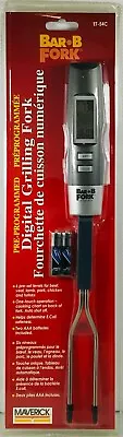 Brand New Sealed Bar B Fork Pre-Programmed Digital Grilling Fork - MAVERICK   • $18.95