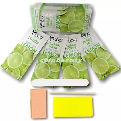 Spa Pedicure Manicure Kit 4 In1 (4 Step) Complete Skin Care Scent Lemon • $6.99