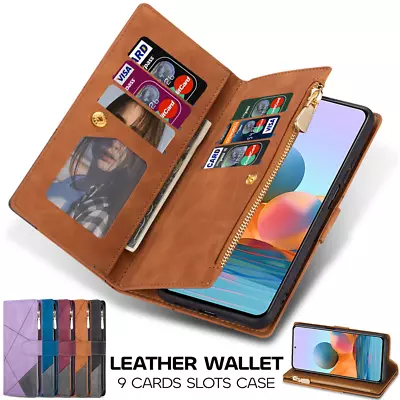 For Redmi Note 13 C 12 11 4G 10 9 S Pro Mi Poco X5 Pro X4 X3 Case Wallet Cover • $18.39