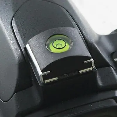 10 X Hot Shoe Bubble Spirit Level Cover Cap For Canon Nikon Pentax DSLR Camera V • £3.52