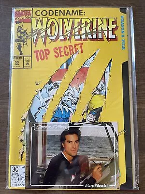 CODENAME: WOLVERINE #50 (1992) Signed By Mark Silvestri • $50