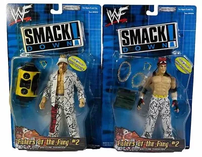 WWE Too Cool Rulers Of The Ring Scotty 2 Hotty Grandmaster Sexay Figure Lot WWF • $75