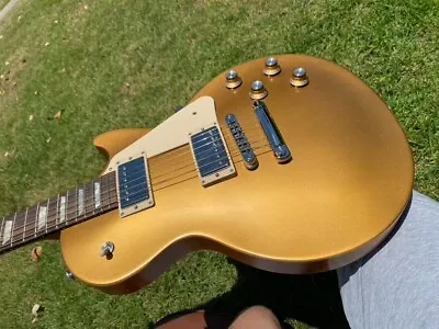 $1295 • Buy 2018 Gibson Les Paul Tribute Satin Goldtop Slim 1960's  Neck 8.5 Lbs