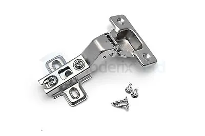 35mm 30 Degree Kitchen Cabinet Wardrobe Door Hinge Angular + Screws • £3.58