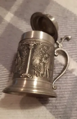 BMF-ZINN  Pewter  Mini Stein 3.5 In Vintage Made In Germany • £10