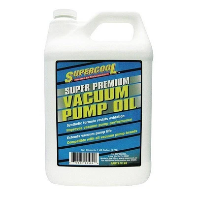 $42 • Buy SUPERCOOL Vacuum Pump Oil, 1 Gal. V128