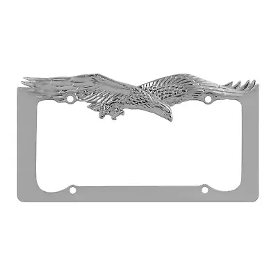 Eagle License Plate Frame - 3D - Chrome Metal • $14.88
