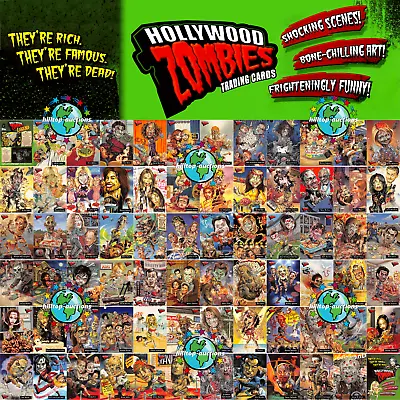 HOLLYWOOD ZOMBIES 2007 PICK-A-CARD BASEFOILGLOWBONUSPROMO Garbage Pail Kids • $0.99