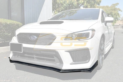 $329.99 • Buy JDM V-LIMITED Style CARBON FIBER Front Bumper Lower Lip For 15-21 Subaru WRX STi