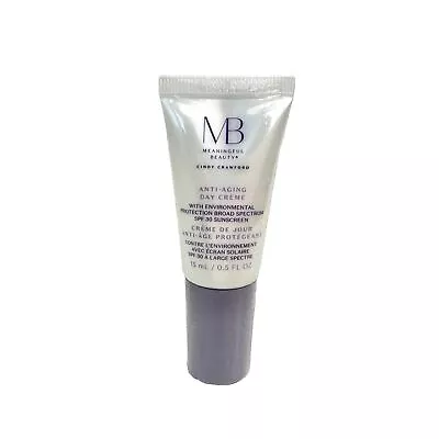 Meaningful Beauty Anti-Aging Day Creme Cream SPF 30 .5 Oz Environmental Protect • $24.79