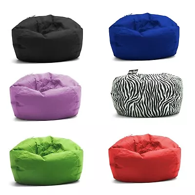 $52.19 • Buy Big Joe Round Bean Bag Chair Teens Kids Durable Unisex Cozy Gaming Seat Lounger