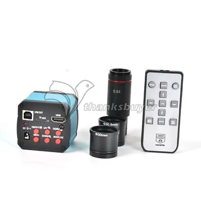 14MP Microscope Camera HDMI USB Output Digital Eyepiece W/0.5X C-mount Lens • $112.41