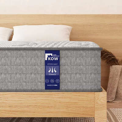 Queen Mattress In A Box 12  Memory Foam Hybrid Innerspring Mattress Medium Firm • $112.50