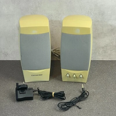 £44.95 • Buy Gateway 2000 ACS41 Altec Lansing Computer Speakers, Vintage Retro Computing AUX