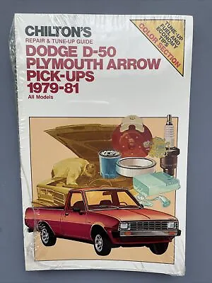 $9.99 • Buy NEW 1979-1981 DODGE D-50 PLYMOUTH ARROW PICK-UP Truck CHILTON REPAIR MANUAL  