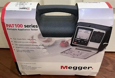 £400 • Buy Megger PAT120 Handheld Portable PAT Tester