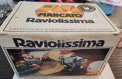 Vintage OMC Marcato Raviolissima Ravioli Attachment For Pasta Maker Machines • $18