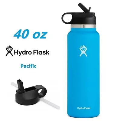 $18 • Buy SALE Hydro Flask Vacuum Sealed Steel Insulated Coffee Cup Travel Mug Straw 40oz