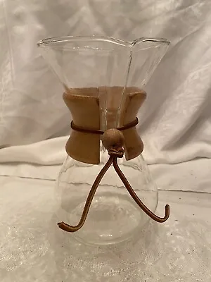 Vintage CHEMEX Glass Coffee Pot 8 1/2  Tall • $29.95