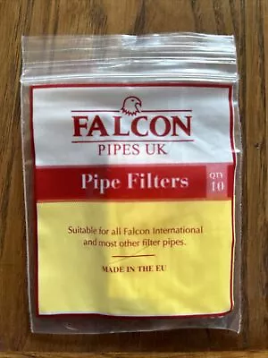 Falcon Pipe Filters (5 Packs Of 10) • £7
