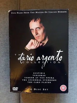 The Dario Argento Collection DVD Box Set 5 Films Over 6 Discs PAL UK Release  • £35