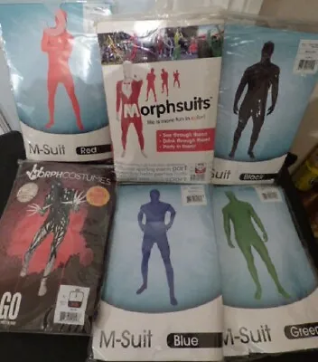 Morphsuits Costume M-Suit Adults Mens Morph Suit *Original & Best* • £19.49